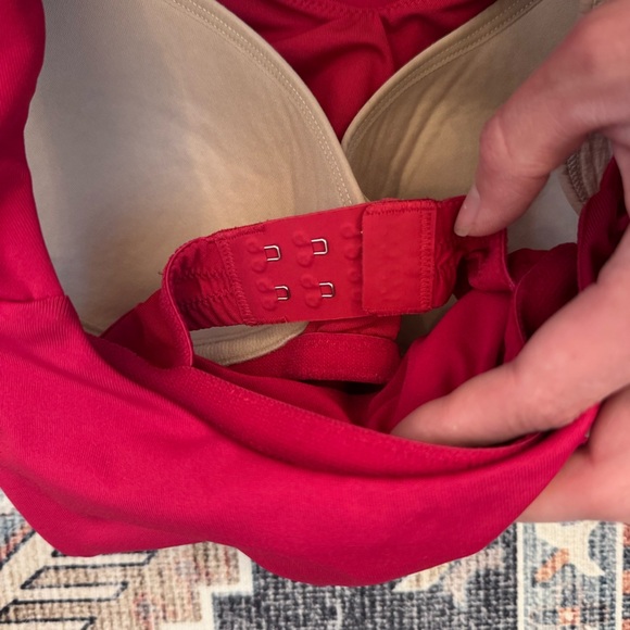 Athleta Pink Built In 34B Bra Athletic Tank Top Women’s - Picture 6 of 11